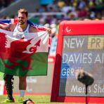 Paralympian Aled Siôn Davies
