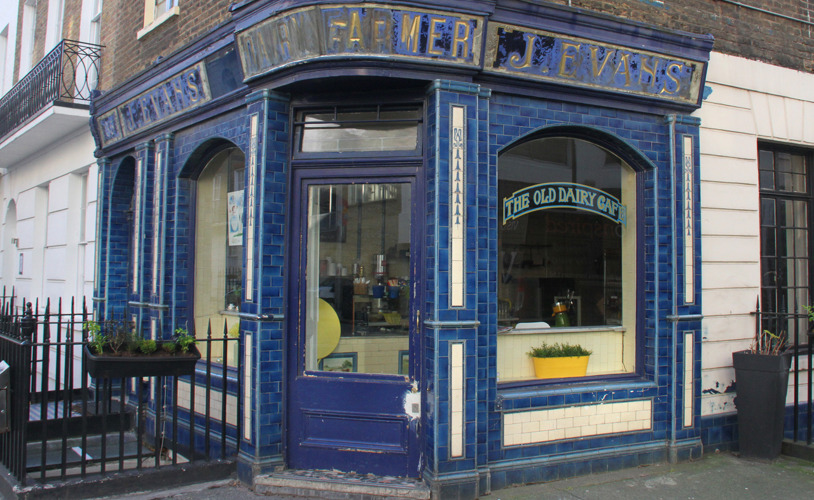 An old Welsh-run corner shop in London