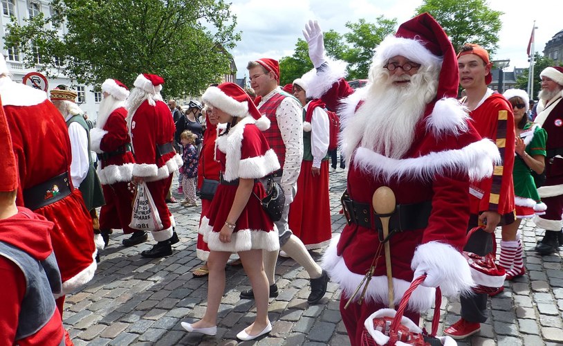 Santa Claus Parade, Copenhagen 